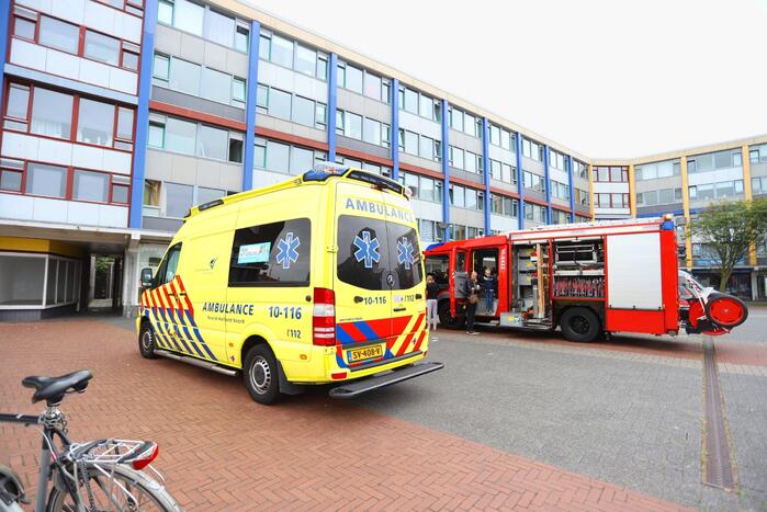 Bewoners onderzocht na keukenbrand