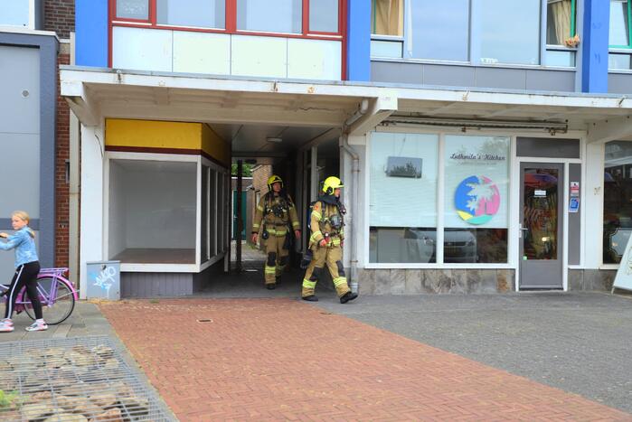 Bewoners onderzocht na keukenbrand