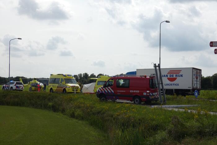 Traumahelikopter ingezet bij ernstig ongeval