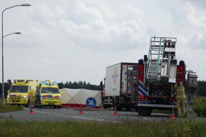 Traumahelikopter ingezet bij ernstig ongeval