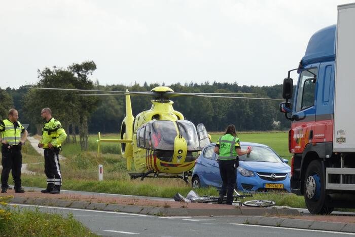 Traumahelikopter ingezet bij ernstig ongeval