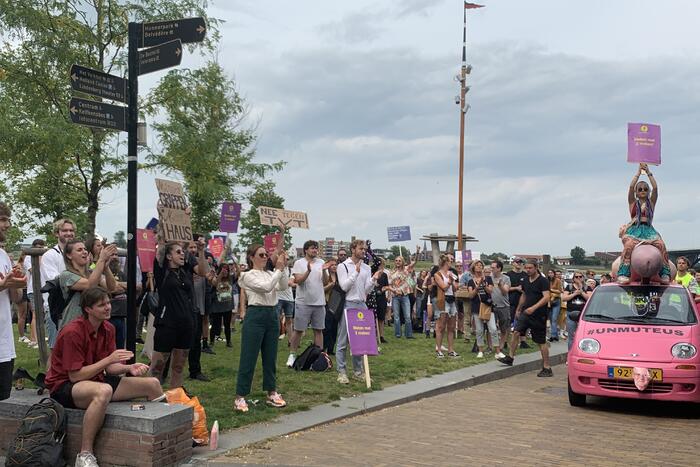 Demonstratie tegen evenementensector