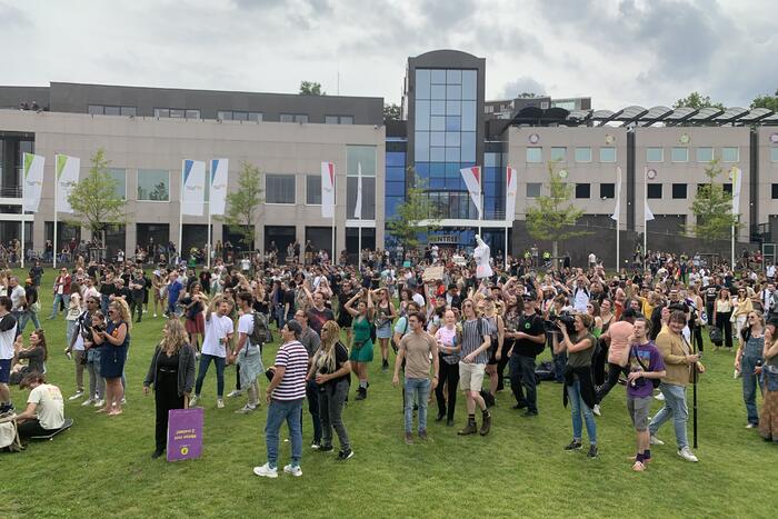 Demonstratie tegen evenementensector