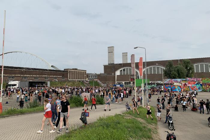 Demonstratie tegen evenementensector