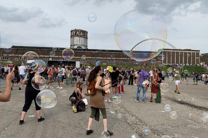 Demonstratie tegen evenementensector