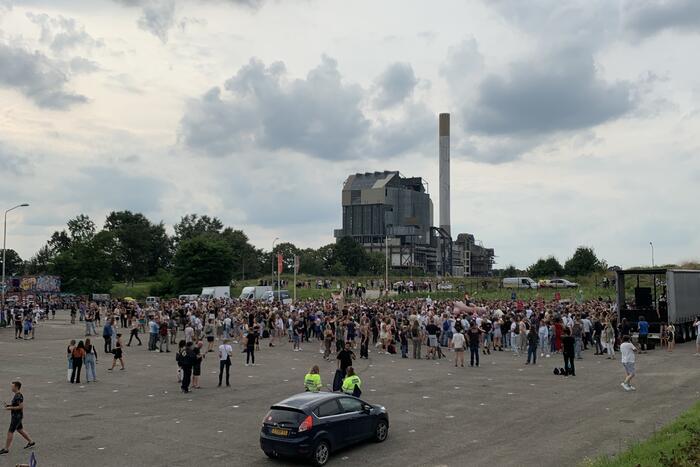 Demonstratie tegen evenementensector