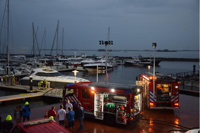 Brandweer blust brand op dure jacht