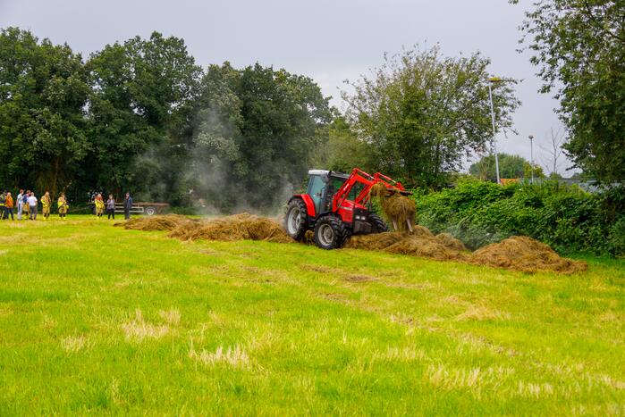 Hooibroei op boerenland