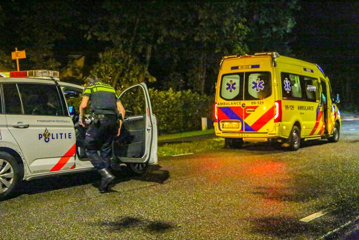 Fietsster gaat onderuit en raakt gewond