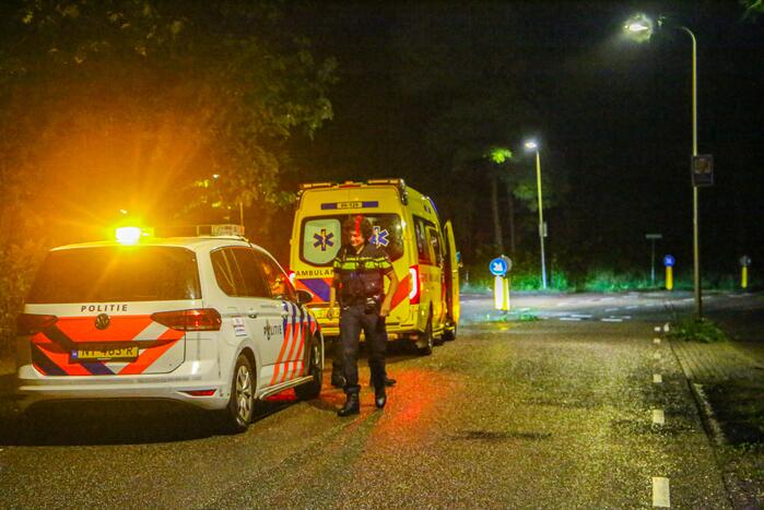 Fietsster gaat onderuit en raakt gewond