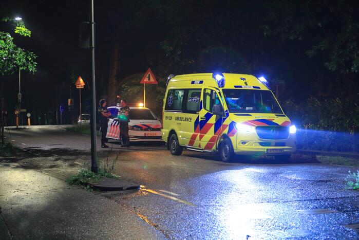 Fietsster gaat onderuit en raakt gewond