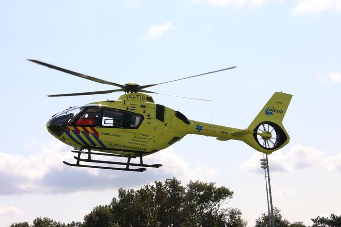 Bouwvakker zwaargewond na val met steiger Voetbalclub VVSB