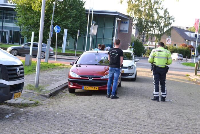 Schade aan personenauto's door ongeval