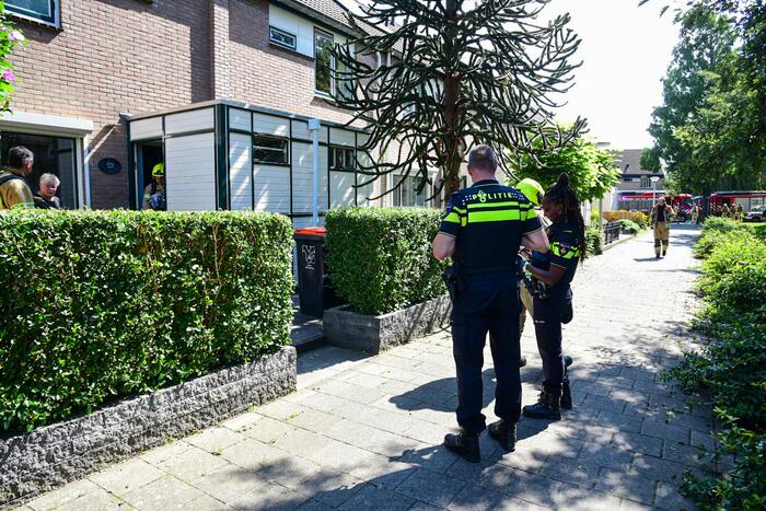Kortsluiting in strijkijzer veroorzaakt brand