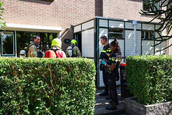 Kortsluiting in strijkijzer veroorzaakt brand