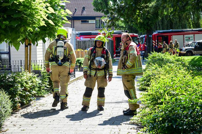 Kortsluiting in strijkijzer veroorzaakt brand