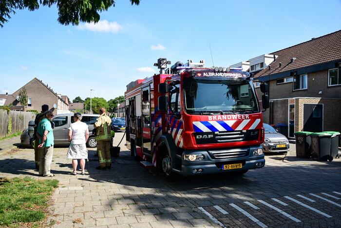 Kortsluiting in strijkijzer veroorzaakt brand