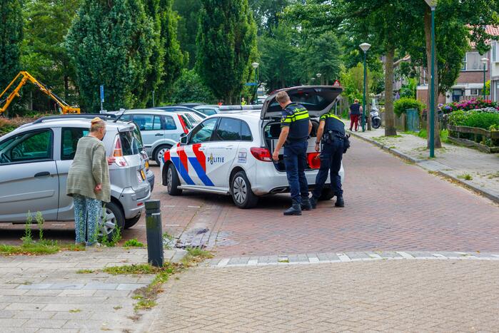 Fietsster onderuit bij stuur-ongeval