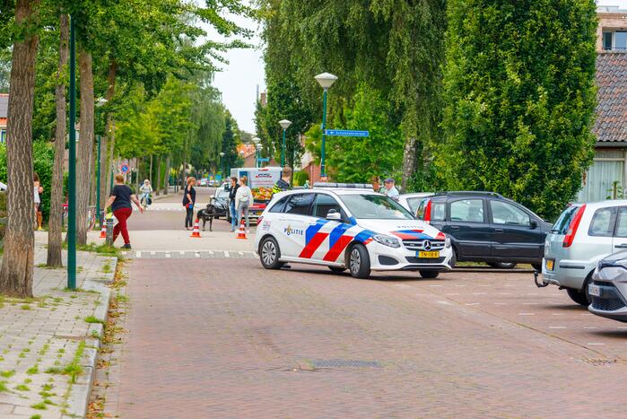 Fietsster onderuit bij stuur-ongeval