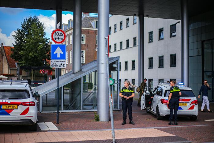 Man aangehouden wegens vernielingen