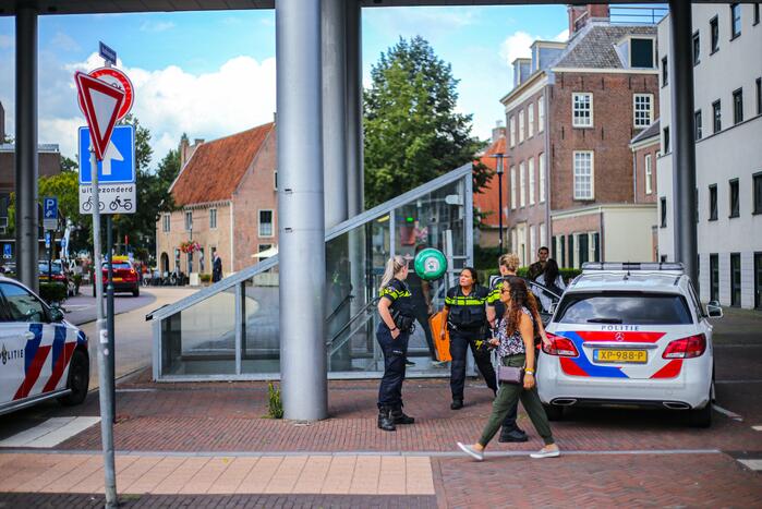 Man aangehouden wegens vernielingen