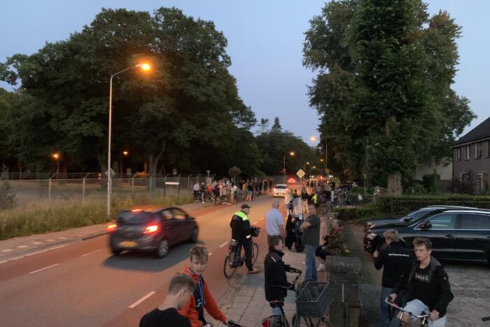 Demonstratie tegen vluchtelingen uit Afghanistan