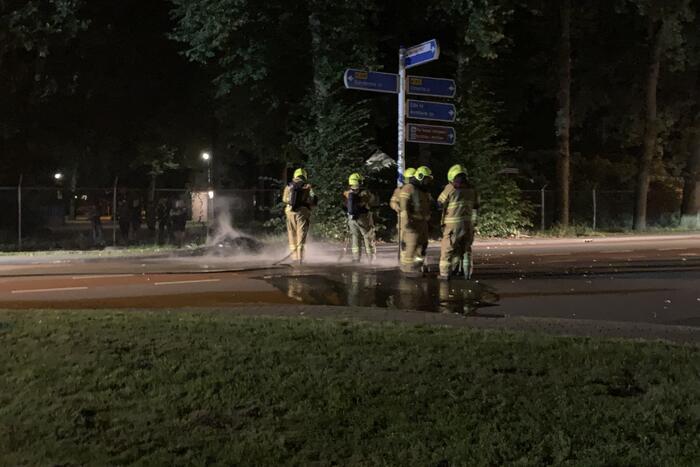 Demonstratie tegen vluchtelingen uit Afghanistan