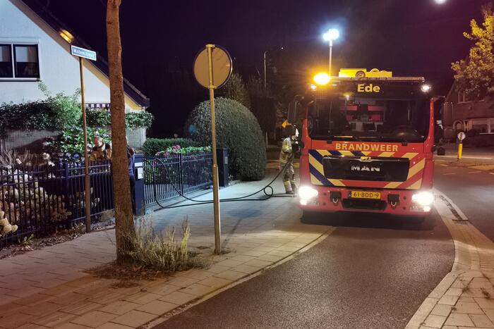 Bewoner valt in slaap met pan op vuur