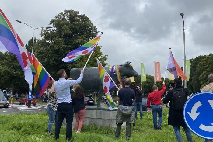 Vreedzame LHBTIQ demonstratie
