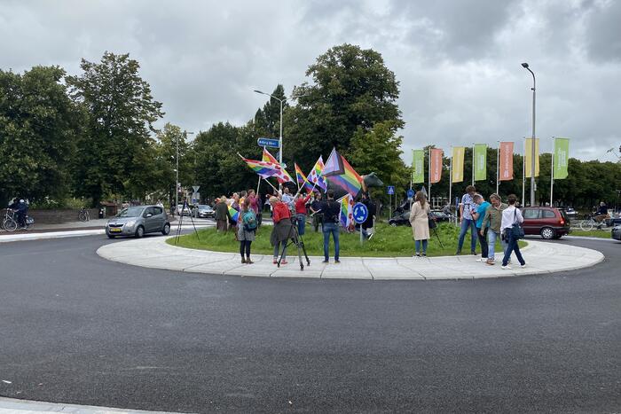 Vreedzame LHBTIQ demonstratie