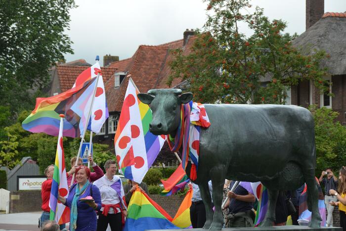 Vreedzame LHBTIQ demonstratie