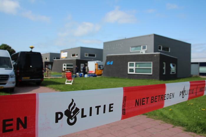 Drugslab in bedrijfspand Industrieterrein Noordersluis