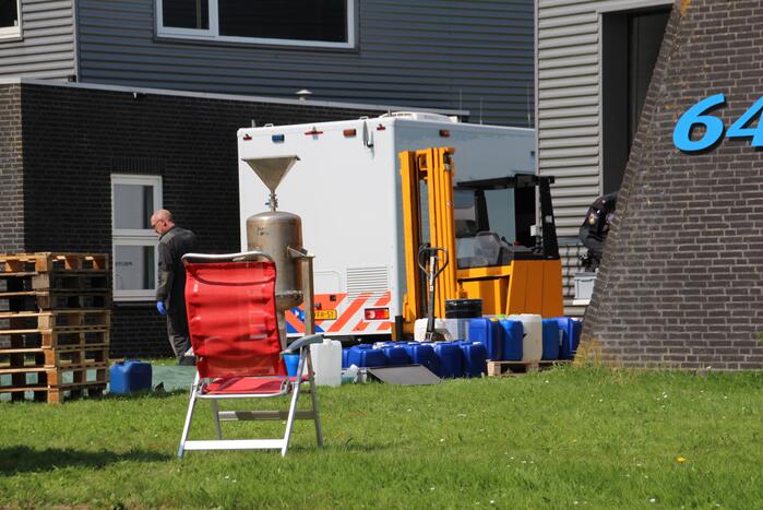 Drugslab in bedrijfspand Industrieterrein Noordersluis