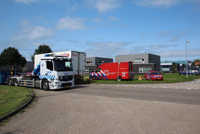 Drugslab in bedrijfspand Industrieterrein Noordersluis