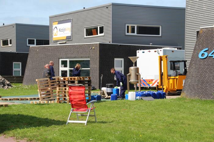 Drugslab in bedrijfspand Industrieterrein Noordersluis