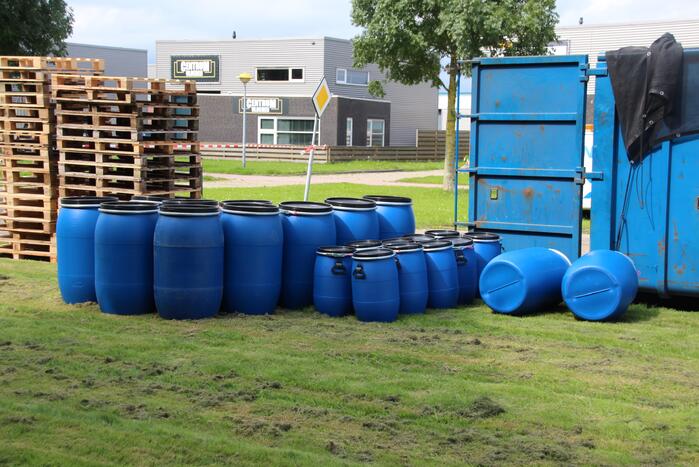 Drugslab in bedrijfspand Industrieterrein Noordersluis