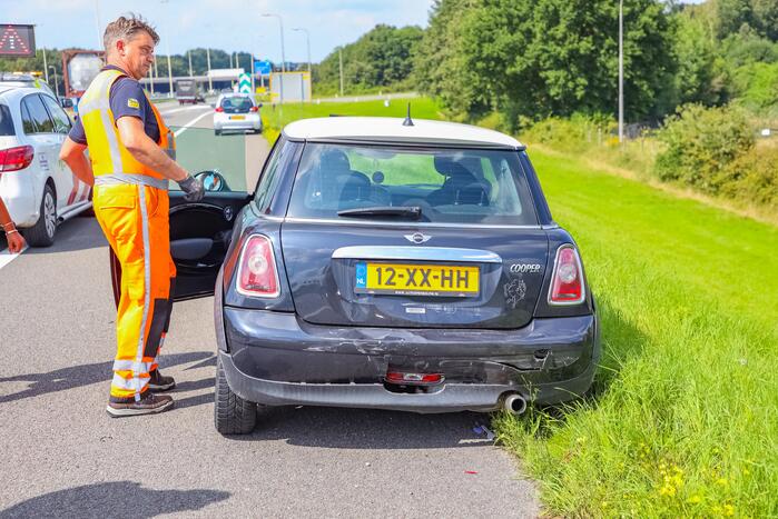 Kop-staart botsing knooppunt Hoevelaken
