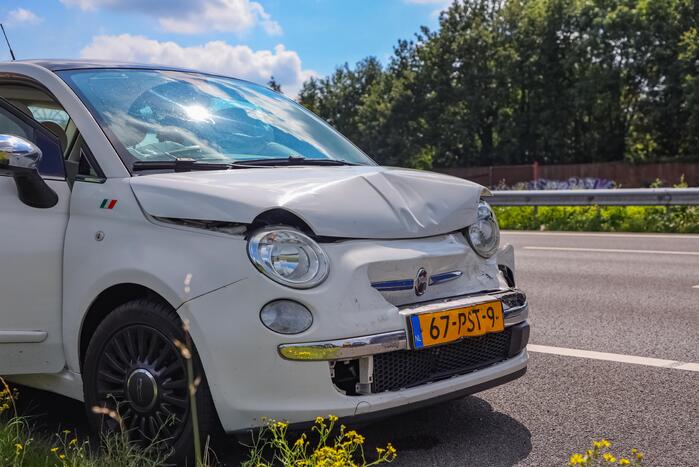 Kop-staart botsing knooppunt Hoevelaken