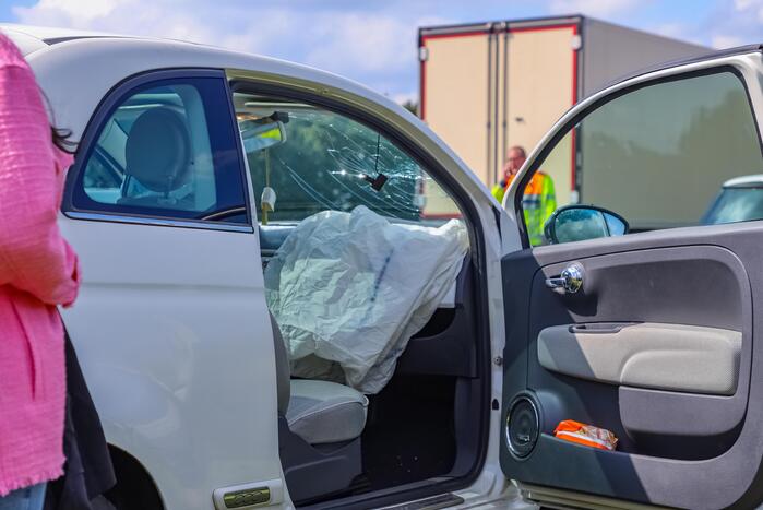 Kop-staart botsing knooppunt Hoevelaken