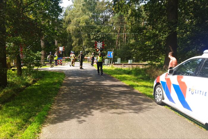 Geen treinverkeer door aanrijding met persoon