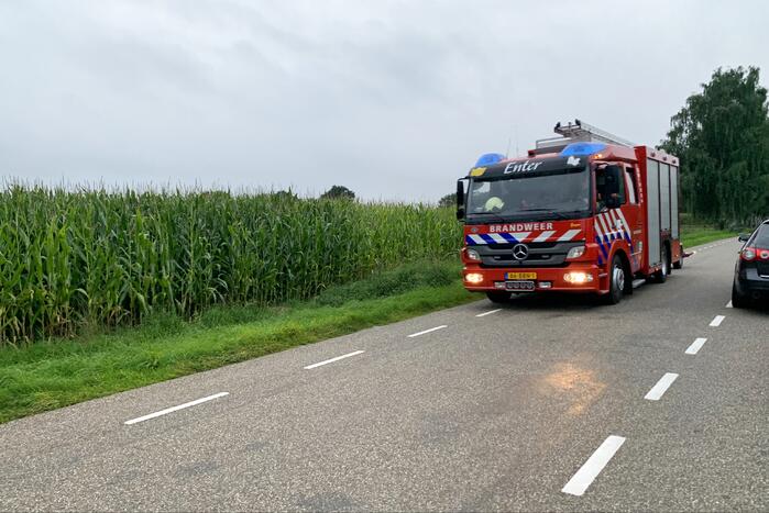 Schoorsteenbrand blijkt vogelnest