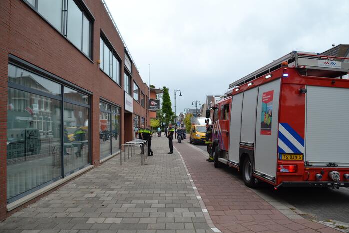 Brand in pand van woningcorporatie Woonforte