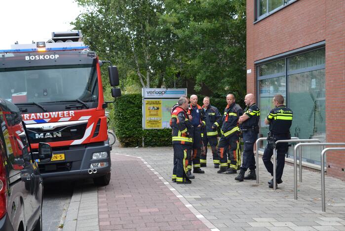 Brand in pand van woningcorporatie Woonforte