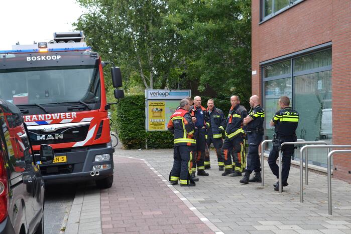 Brand in pand van woningcorporatie Woonforte