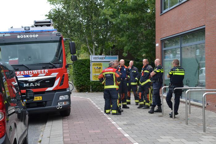 Brand in pand van woningcorporatie Woonforte