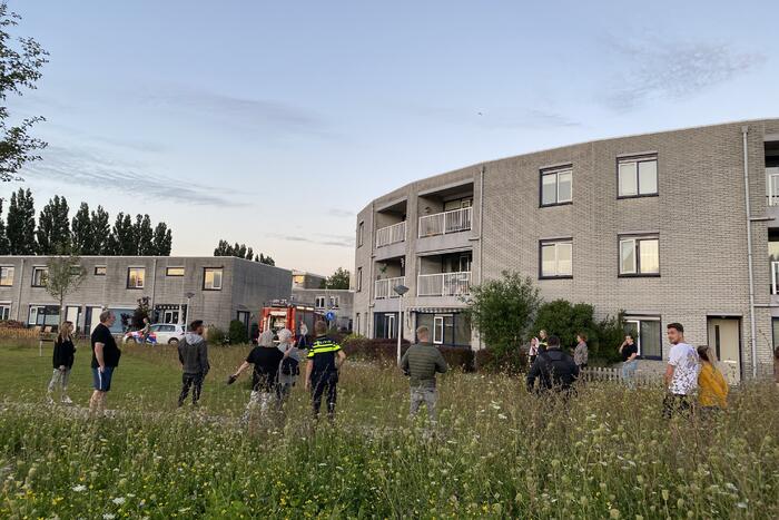 Persoon aangehouden na woningbrand