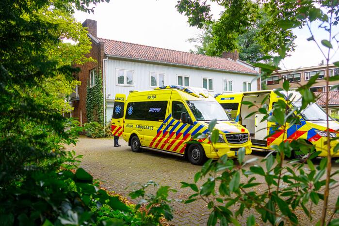 Traumahelikopter landt voor complicaties met baby