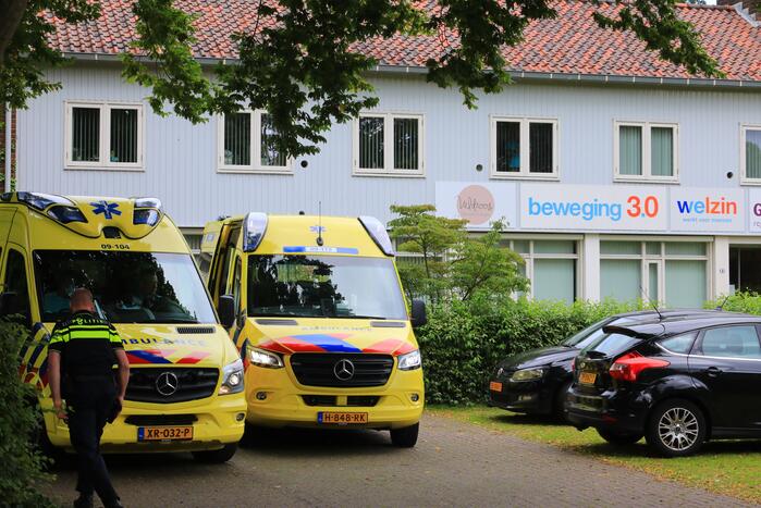 Traumahelikopter landt voor complicaties met baby