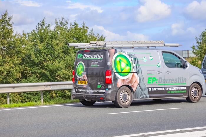 Twee ongevallen op snelweg