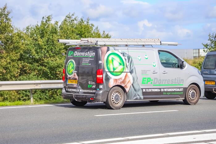 Twee ongevallen op snelweg